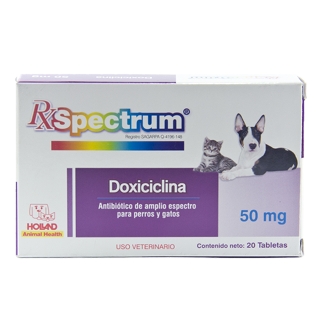 Spectrum Doxiciclina 20 Tabletas - Holland Spectrum Doxiciclina 20 Tabletas - Holland